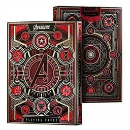 Карты игральные United States Playing Card Company Theory11 Avengers (red) (PC_T11AVER)