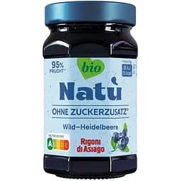 Джем Natu Чорниця органічний без цукру 240 г