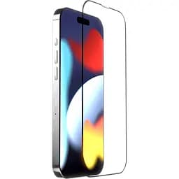 Защитное стекло iLera DeLuxe Full Cover Glass для Apple iPhone 15/16 (iLFCDL15) [93403]