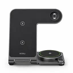 WiWU WI-W005 — бездротова зарядна станція 3 в 1 для iPhone, Apple Watch та AirPods