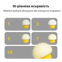 Ліхтарик-нічник Mideer Гриб (MD2310) - мініатюра 2