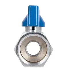 Кран кульовий міні Thermo Alliance Standart 1/2" ВЗ прямий, півметелик SD188W15 - мініатюра 5