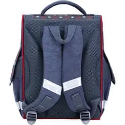 Рюкзак шкільний каркасний з ліхтариками Bagland Успіх 12 л сірий 188к (00551703) - мініатюра 3