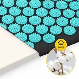 Килимок акупунктурний з валиком 4FIZJO Classic Mat Аплікатор Кузнєцова Black/Blue (P-5905973402385) - мініатюра 5