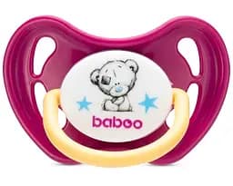 Пустышка латексная Baboo Me To You, 0+ мес., фиолетовый, 1 шт. (90413)