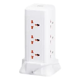 Мережевий фільтр-подовжувач TOWER 9 розеток LED-лампа 3USB + 1PD 2,8 метра Yiwu HP-5-5 - мініатюра 14