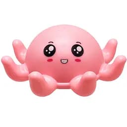 Детская игрушка для игры в ванне "Осьминог-Фонтан" 2020(Pink) розовый