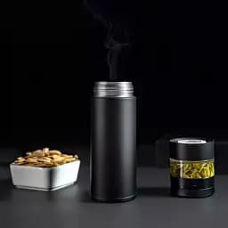 Термос Pinztea Tea Mug 360 мл Black [PZ7X23X001] [101226] - мініатюра 3