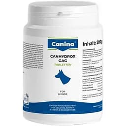 Витаминный комплекс Canina Canhydrox GAG для собак при проблемах с суставами и мышцами 200 г 120 табл.