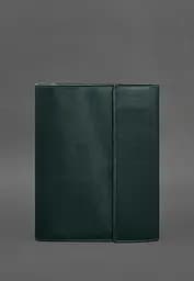 Шкіряна папка для документів "Сімейна" А4 Зелена