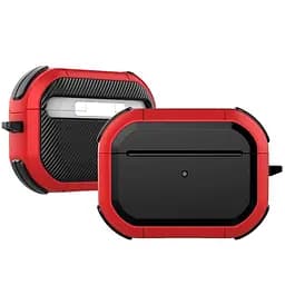 Футляр противоударный Black ed. для наушников Airpods Pro 2 / Pro Red