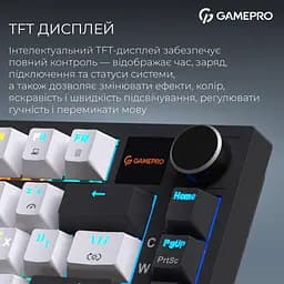 Клавіатура GamePro Asgard Valhalla Pro 75% Rainy switches (MK160W-D-Pro) - мініатюра 9