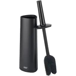 Йоржик для туалету силіконовий з підставкою Joseph Joseph Flex 360 Advanced чорний (70597)