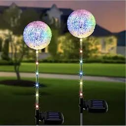 Світильники Sun Lamp Квітки цибулі садові на сонячних батареях 2 шт