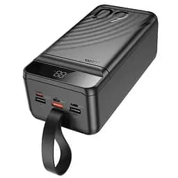Універсальна мобільна батарея Hoco J123C 60000mAh Element PD20W+QC3.0 (22.5W) Чорний - мініатюра 5