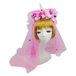 Обруч Єдиноріг PINKY з фатою