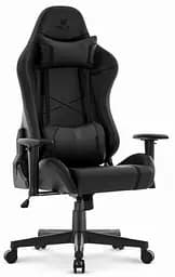 Компьютерное кресло Hell’s HC-2001 Black экокожа