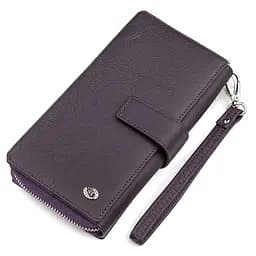 Гаманець жіночий ST Leather 18455 (ST228) зручний фіолетовий