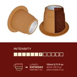Кава мелена Boseco Creme Brulee в капсулах 50 г (10 шт. х 5 г) (924955) - мініатюра 4