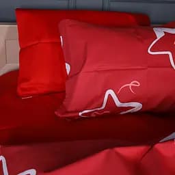 Комплект постільної білизни Mirson Сатин Scarlet Star 2x160x220 см (2200013051343) - мініатюра 3