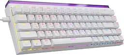 Клавіатура Ajazz NK68 Red Switch White USB-C (NK68-R-W) - мініатюра 3