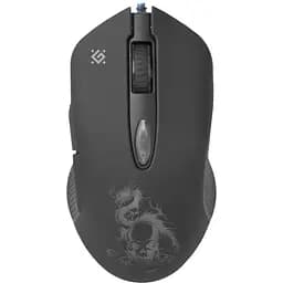 Миша Defender Sky Dragon з ігровою поверхнею GM-090L USB Black (52090) - мініатюра 7