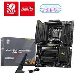 Материнська плата MSI MAG B850 TOMAHAWK MAX WIFI (MAG B850 TOMAHAWK MAX WIFI) (Socket AM5, AMD B850, ATX) Б/в - мініатюра 5
