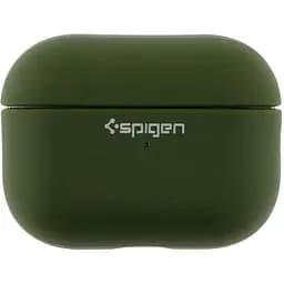 Футляр із нейлоновим шнурком Spigen Leather Armor Airpods Pro Pitch Green (35261_3345598)