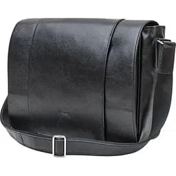 Сумка для ноутбука Tarwa чоловіча шкіряна через плече 13-14 Чорна FA-7338-4lx