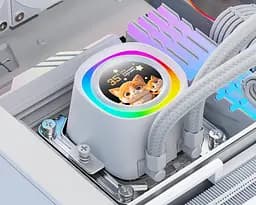 Система водяного охолодження ID-Cooling FX240 LCD White - мініатюра 9
