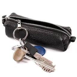 Шкіряна чоловіча ключниця GRANDE PELLE 5х15х3.5 см acs0027527 - мініатюра 2