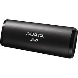 Портативный SSD A-DATA SE760 512GB Portable USB 3.2 Type-C 3D NAND TLC Black