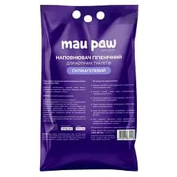Уцінка. Наповнювач гігієнічний силікагелевий MAU PAW для котячих туалетів 3.8 л 1.6 кг 1-8 мм (973575) - мініатюра 3