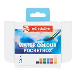 Набір акварельних фарб TALENS ART CREATION Pocket box 12кол Royal Talens