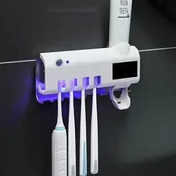 Диспенсер для зубної пасти та щітки автоматичний Toothbrush sterilizer W-020 - мініатюра 3