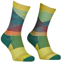 Носки Ortovox All Mountain Mid Socks W 39-41 Green/Yellow (1054-025.001.1089)