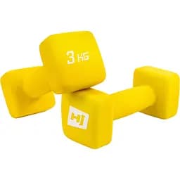 Гантели для фитнеса Hop-Sport неопреновые квадратные HS-V030DS 2х3кг