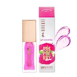 Масло для губ увлажняющее Neverti Lip Cocktail с витамином Е, 7 мл, 001 Raspberry (NP805)