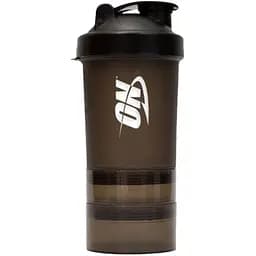 Шейкер Optimum Nutrition Smart 600 мл Black 3-х компонентный