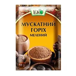 Мускатний горіх Еко мелений, 10 г (24212)