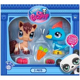 Игровой набор Littlest Pet Shop Фермерская Фиеста 00529 аксессуары и 2 фигурки