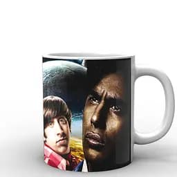 Кухоль GeekLand Теорія великого вибуху The Big Bang Theory на космічному фоні BB.002.22 330 мл білий