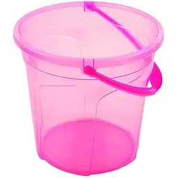 Ведро Stars Plast Стайл прозрачное 10 л фиолетовое (94139/фіол)