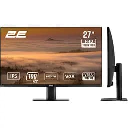 Монитор 2E 27" F2725B D-Sub HDMI IPS 100Hz teh0014171