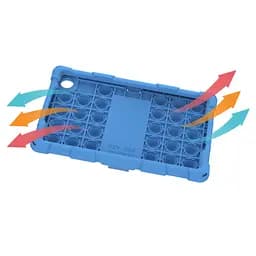 Чохол SoftGel Kids дитячий pop-it Samsung Galaxy Tab A9 SM X110 X115 X116 Світло-рожевий - мініатюра 6