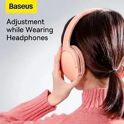 Навушники Baseus Encok Wireless headphone D02 Pro 2022 ed до 50 годин (NGTD010301) чорні - мініатюра 7