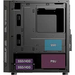 Корпус FSP CST220S без БЖ Black (CST220S) - мініатюра 9