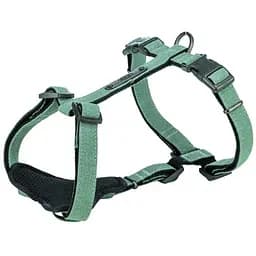 Шлея Trixie CityStyle H-harness для собак бавовна XS-S 30-44 см 10 мм світло-зелений