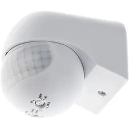 Датчик руху Brille накладний 180° IP44 DE-22 WH 42-107 - мініатюра 2