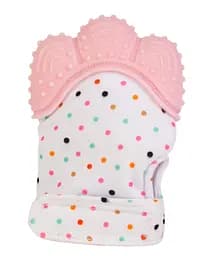 Прорезователь-перчатка Baby Team, розовый (4090_розовый)